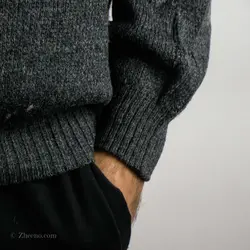 بافت طرحدار یقه هفت