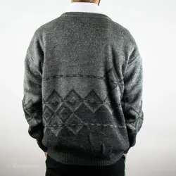 بافت طرحدار یقه هفت