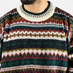 بافت طرحدار The sweater shop