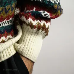 بافت طرحدار The sweater shop