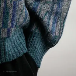 بافت طرحدار سبز