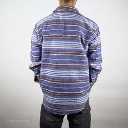 پیراهن پشمی آبی