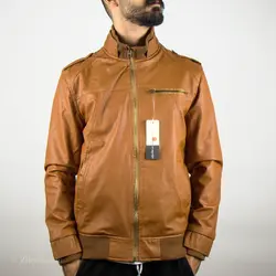 کاپشن چرم Zhelin