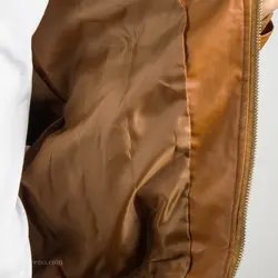 کاپشن چرم Zhelin