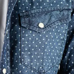 پیراهن جین Setting cracks