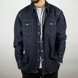 پیراهن جین آبی تیره