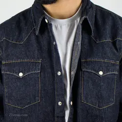 پیراهن جین آبی تیره