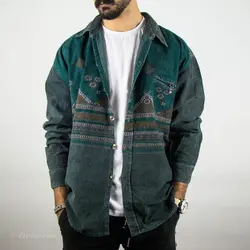 پیراهن کبریتی طرحدار