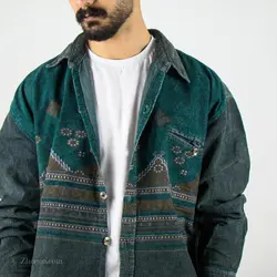 پیراهن کبریتی طرحدار