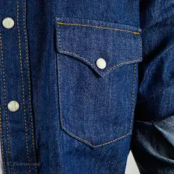 پیراهن جین آبی تیره