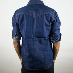 پیراهن جین آبی تیره