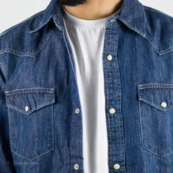 پیراهن جین آبی