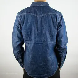 پیراهن جین آبی