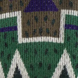 بافت طرحدار چند رنگ