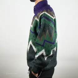 بافت طرحدار چند رنگ