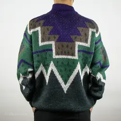 بافت طرحدار چند رنگ