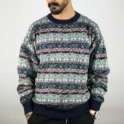 بافت طرحدار چند رنگ