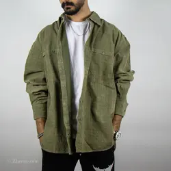 پیراهن کبریتی پسته ای