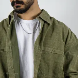 پیراهن کبریتی پسته ای