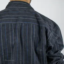 پیراهن کبریتی راه راه