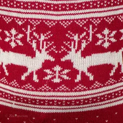 بافت طرحدار کریسمسی