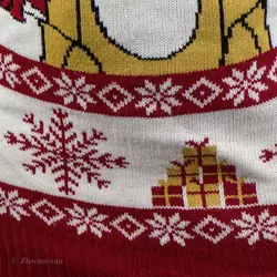 بافت طرحدار Merry Christmas