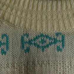 بافت طرحدار چند رنگ