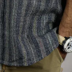 پیراهن پشمی راه راه