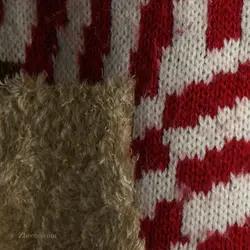 بافت طرحدار کریسمسی