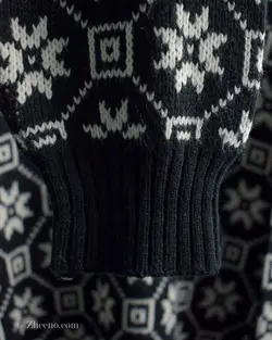 بافت وینتیج سفید مشکی