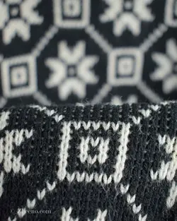 بافت وینتیج سفید مشکی