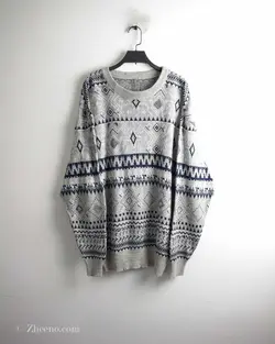 بافت وینتیج طوسی سرمه ای