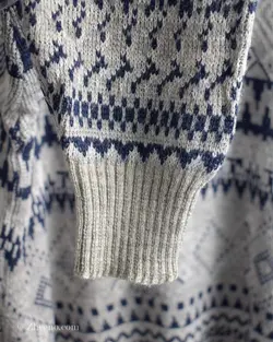 بافت وینتیج طوسی سرمه ای