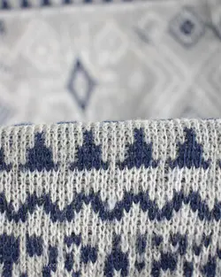 بافت وینتیج طوسی سرمه ای