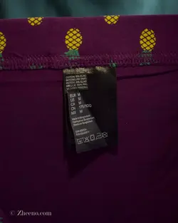 شورت طرح آناناس H&M