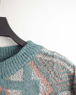 بافت وینتیج چند رنگ