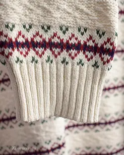 بافت وینتیج سفید طرح دار