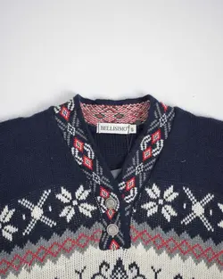 بافت وینتیج دکمه دار Bellisimo