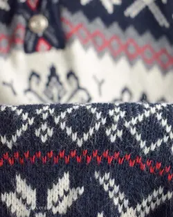 بافت وینتیج دکمه دار Bellisimo