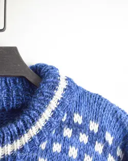 بافت وینتیج کاربنی و آبی