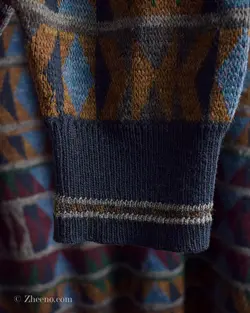 بافت وینتیج سرمه ای