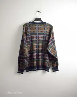 بافت وینتیج سرمه ای