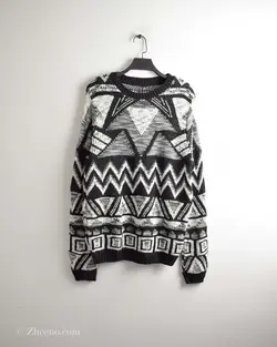 بافت وینتیج مشکی و سفید