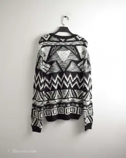 بافت وینتیج مشکی و سفید