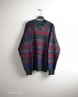 بافت وینتیج چند رنگ