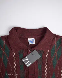 بافت وینتیج دکمه دار Fap Teks