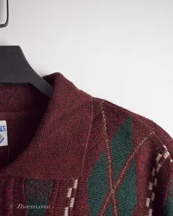 بافت وینتیج دکمه دار Fap Teks