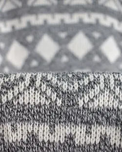 بافت وینتیج طوسی و سفید