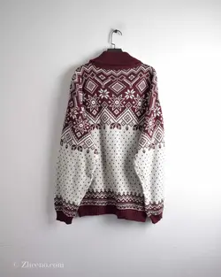 بافت وینتیج زیپ دار John Blair