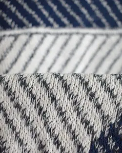 بافت وینتیج سرمه ای و سفید